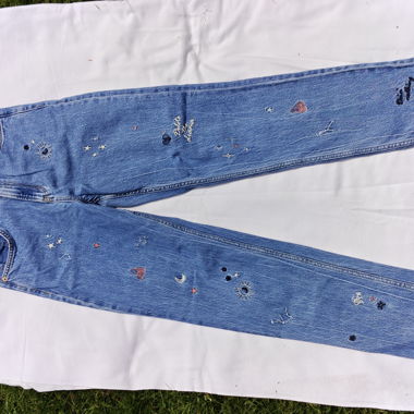Clockhouse Jeans with Embroidery
