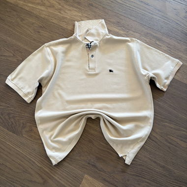 -Burberry Vintage Polo Made In Uk