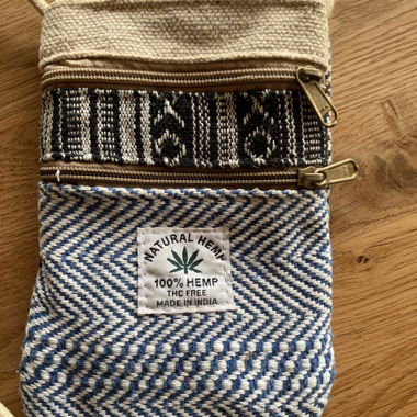Sac bandoulière en chanvre
