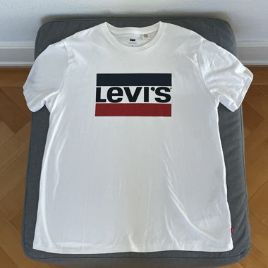 Levi’s T-shirt logo bianco - XL