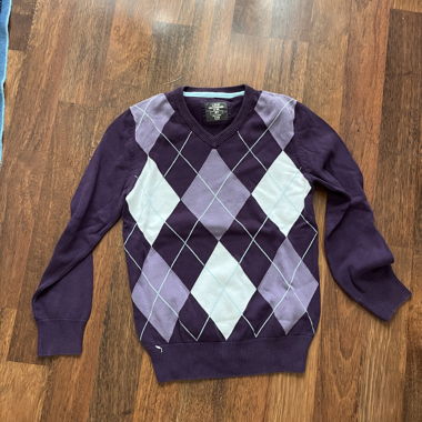 Maglione vintage viola