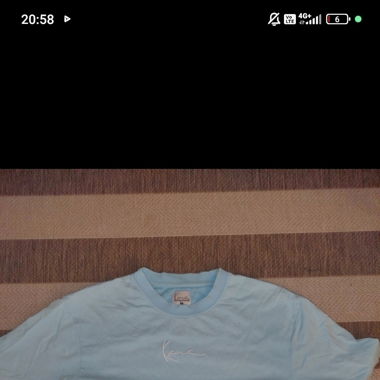 KARL KANI BABY BLUE T SHIRT