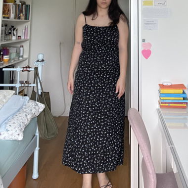 H&M floral maxi dress