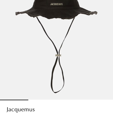 Jacquemus Bob schwarz