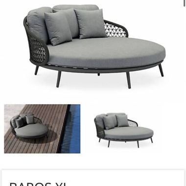 Denova Baros Garten Liege Insel