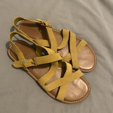 Sandales TOMS jaunes