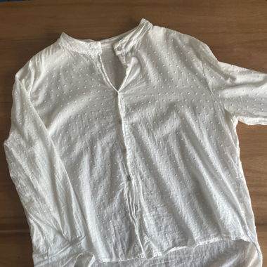 Flowy white summer shirt  