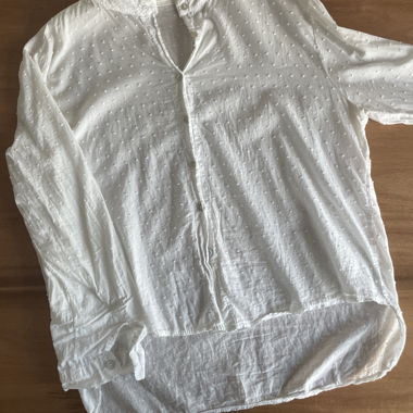 Flowy white summer shirt  