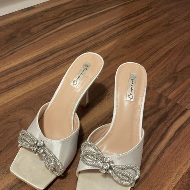 Heels Weiss Gr 38
