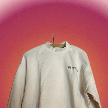 Beiges Sweatshirt 