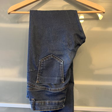 Blaue Skinnyjeans