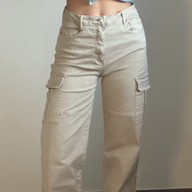 Helle braune Hose