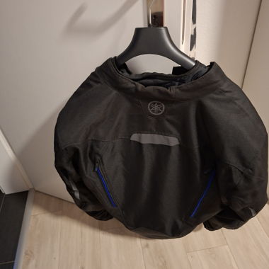 Giacca moto Yamaha nera XL