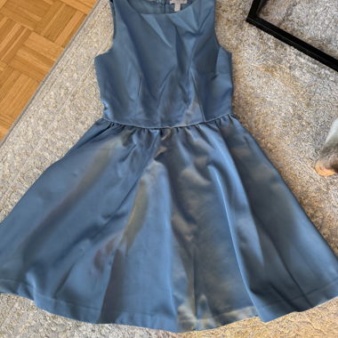 Blue dress