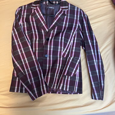 Karierte Blazerjacke von St. Emile