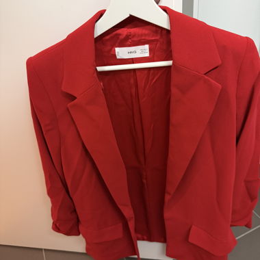 Red MNG (Mango) Blazer