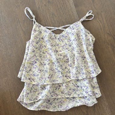 Floral Ladies' Spaghetti Top