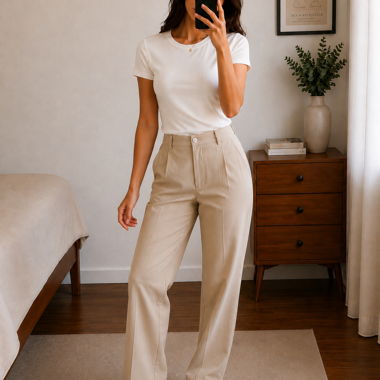 Pantalon beige Gardeur
