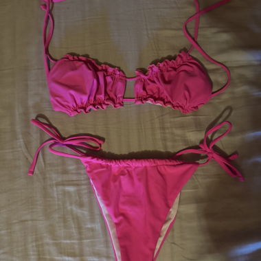 Pinkes Bikini-Set