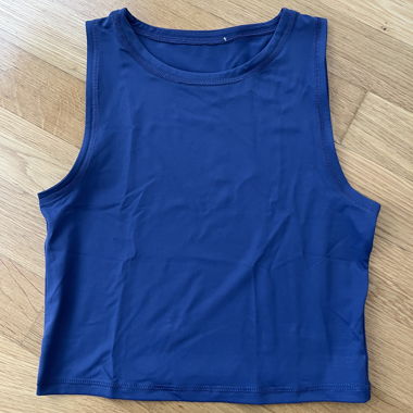 Blaues Tank Top