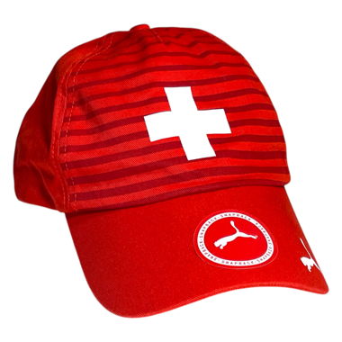 Casquette Puma de l'équipe nationale suisse, rouge