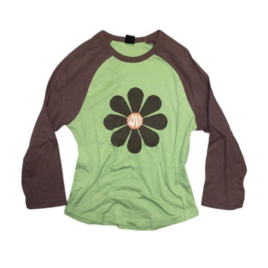 70s hippie graphic top 