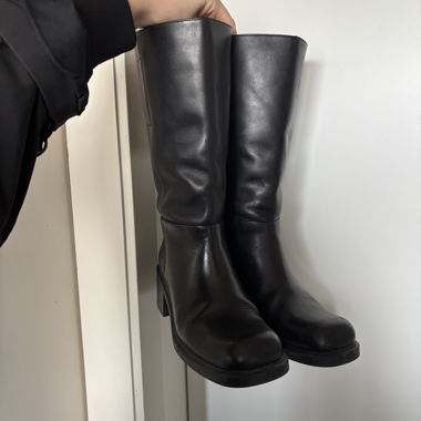 Vagabond black leather boots EU 40