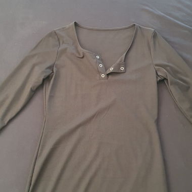 Black Long-Sleeve Dress