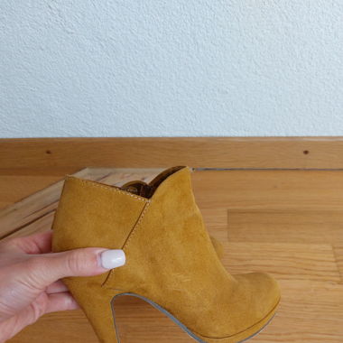 Bottines à talons 