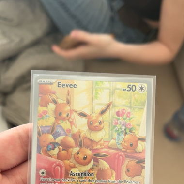 Pokemon Eevee Karte