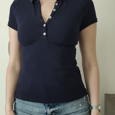 Polo Shirt dunkelblau