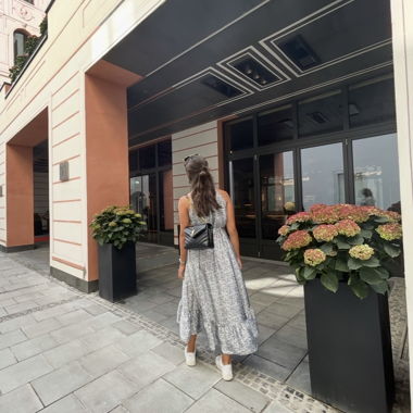 Abito maxi floreale