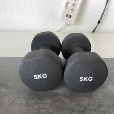 Gymnastikhanteln 2x5 kg