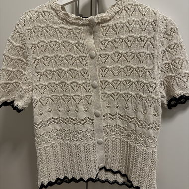 Cardigan/Top en crochet