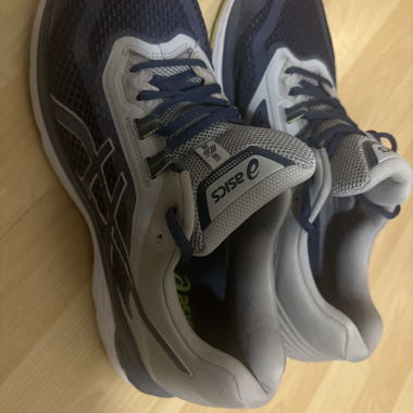 Asics running shoes blue-grey