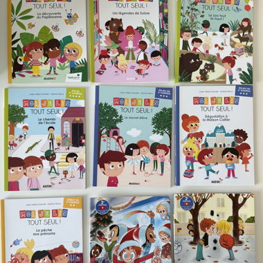 Confezione di 9 libri per bambini 