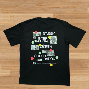 T-shirt Stüssy noir