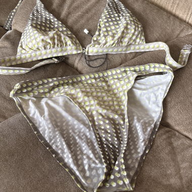Ensemble de bikini à pois