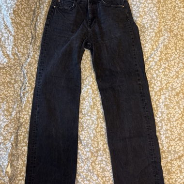 Jeans Zara nero-grigio