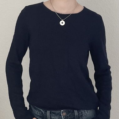 Brandy Melville Pullover in dunkelblau