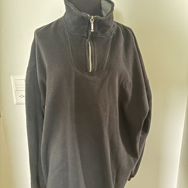 Happy Life Vintage Zip Sweater