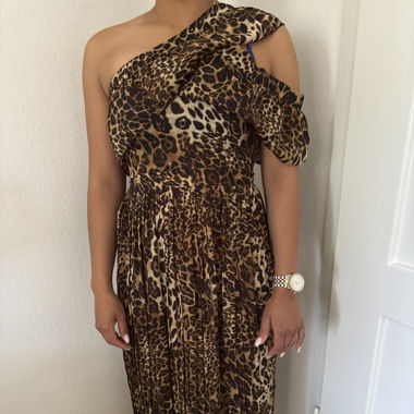 Kleid, one shoulder