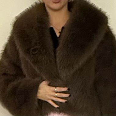 Faux Fur Jacket size S