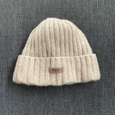 Cappellino in maglia Barts beige