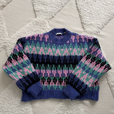 Colored sweater