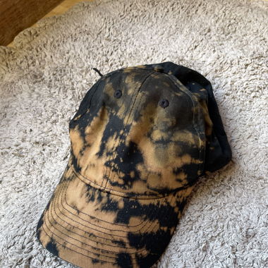 diy bleached cap