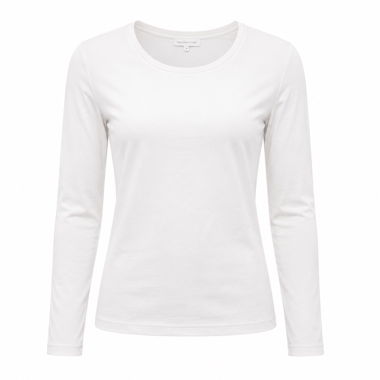 T-shirt blanc à manches longues