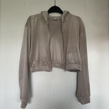 jacket crop top 🌟