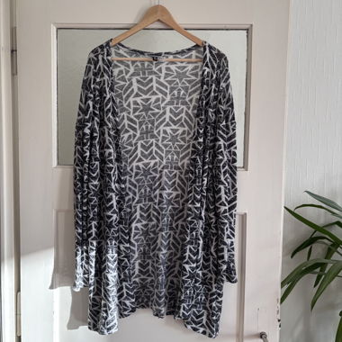 Open cardigan H&M Divided geometric pattern