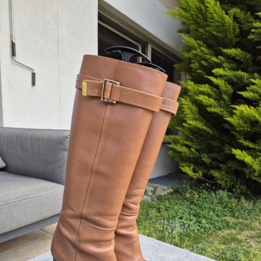 Hugo Boss high heeled boots